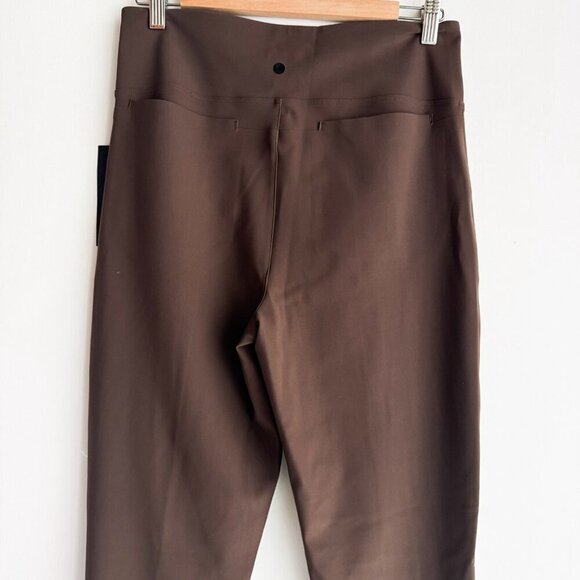 Epoque Evolution Jet Set flare Side Slit Pants Brown 10 - Picture 5 of 13